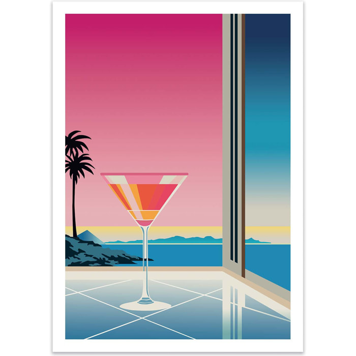 Affiche - Fantasy Martini - Vistas Studio