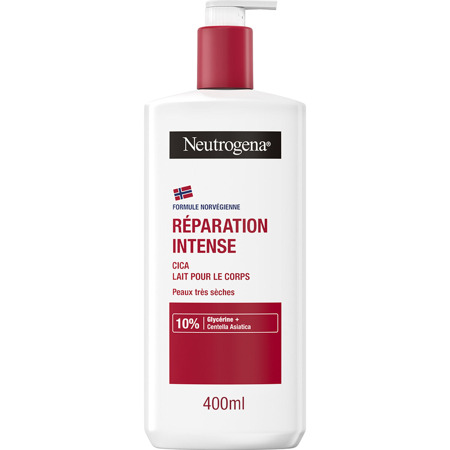 Réparation Intense - NEUTROGENA® Lait Corps Peaux Très Sèches 400 ml