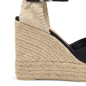 Alpargata Chiarita cuña de yute 11cm doble plataforma