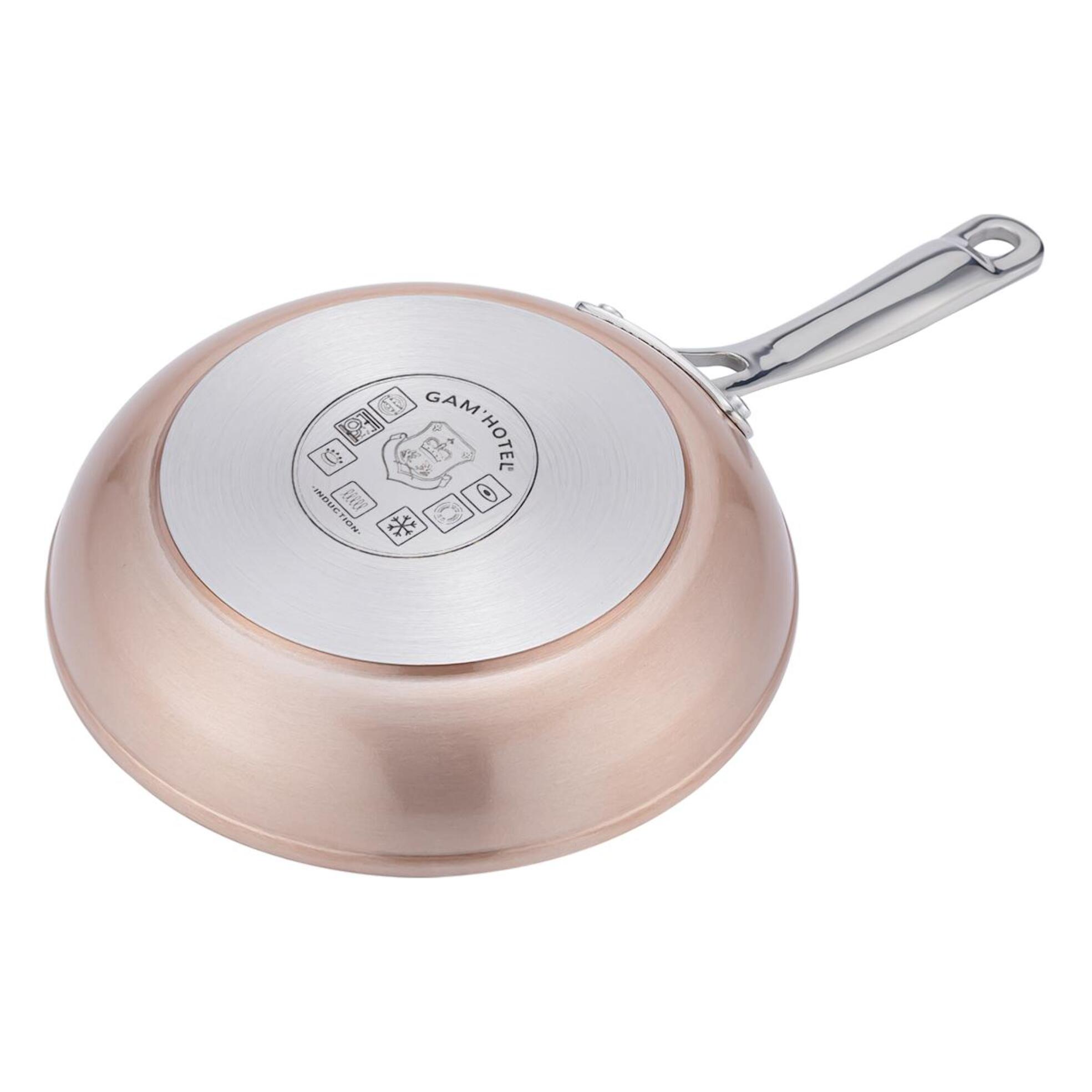 Set de 3 poêles  Greblon céramique - "Elégance"