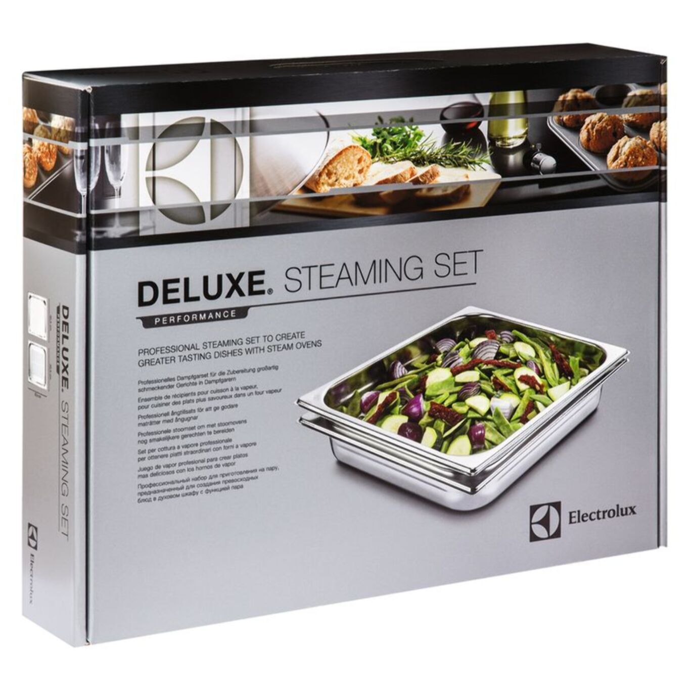 Set ELECTROLUX vapeur inox-E9OOGC23