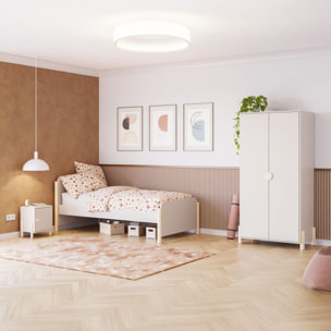 Armario juvenil Misty Dawn Beige - Oak Soft