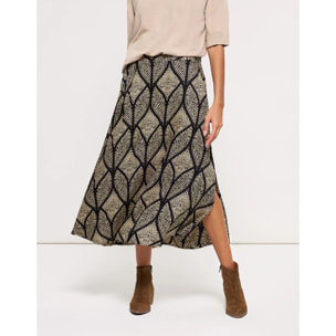 Falda Midi Negra - Sincual