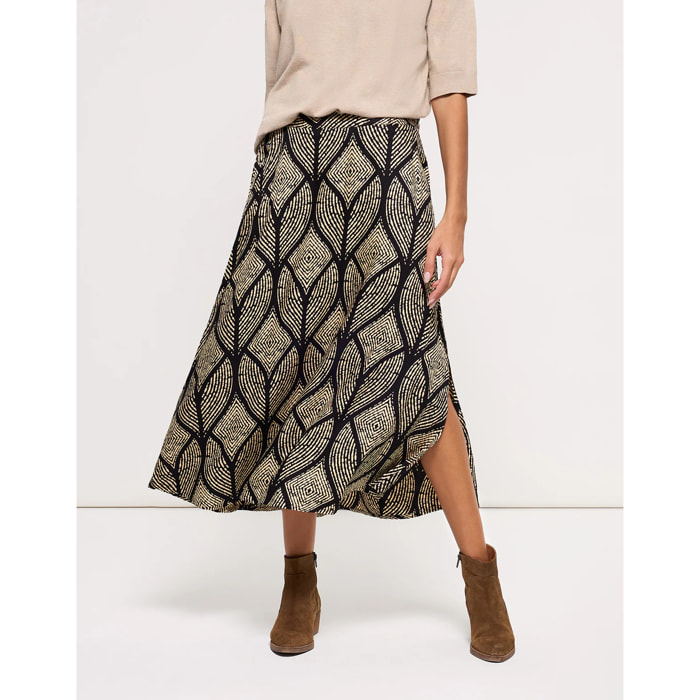 Falda Midi Negra - Sincual