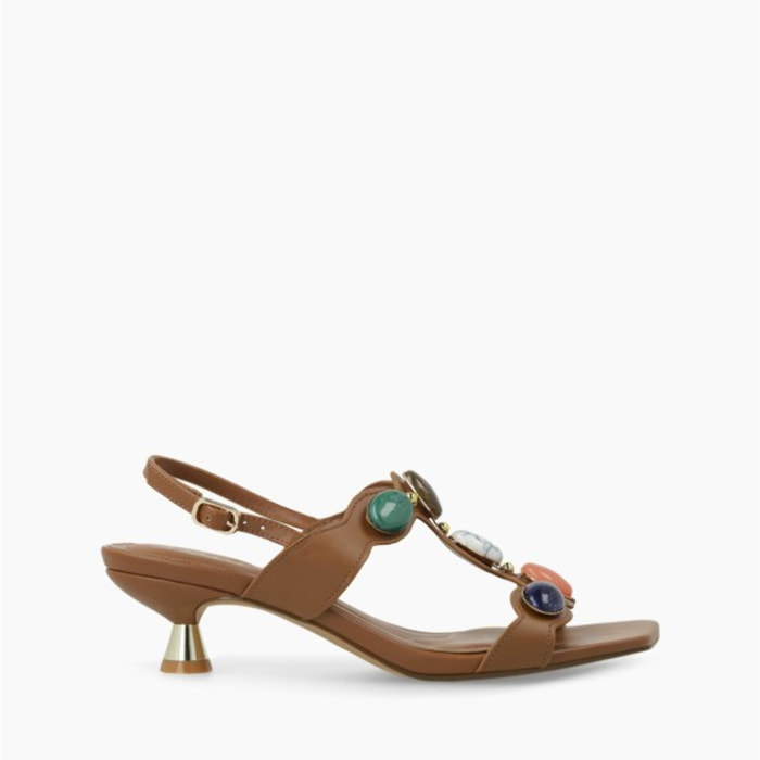 SANDALIAS MARRONES A-SAX