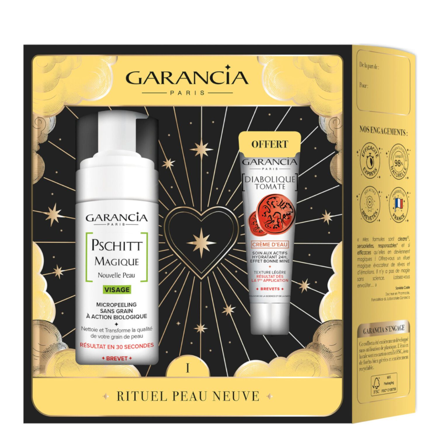 Rituel Peau Neuve - Coffret Micropeeling Visage 100ml + Crème d'Eau 20ml