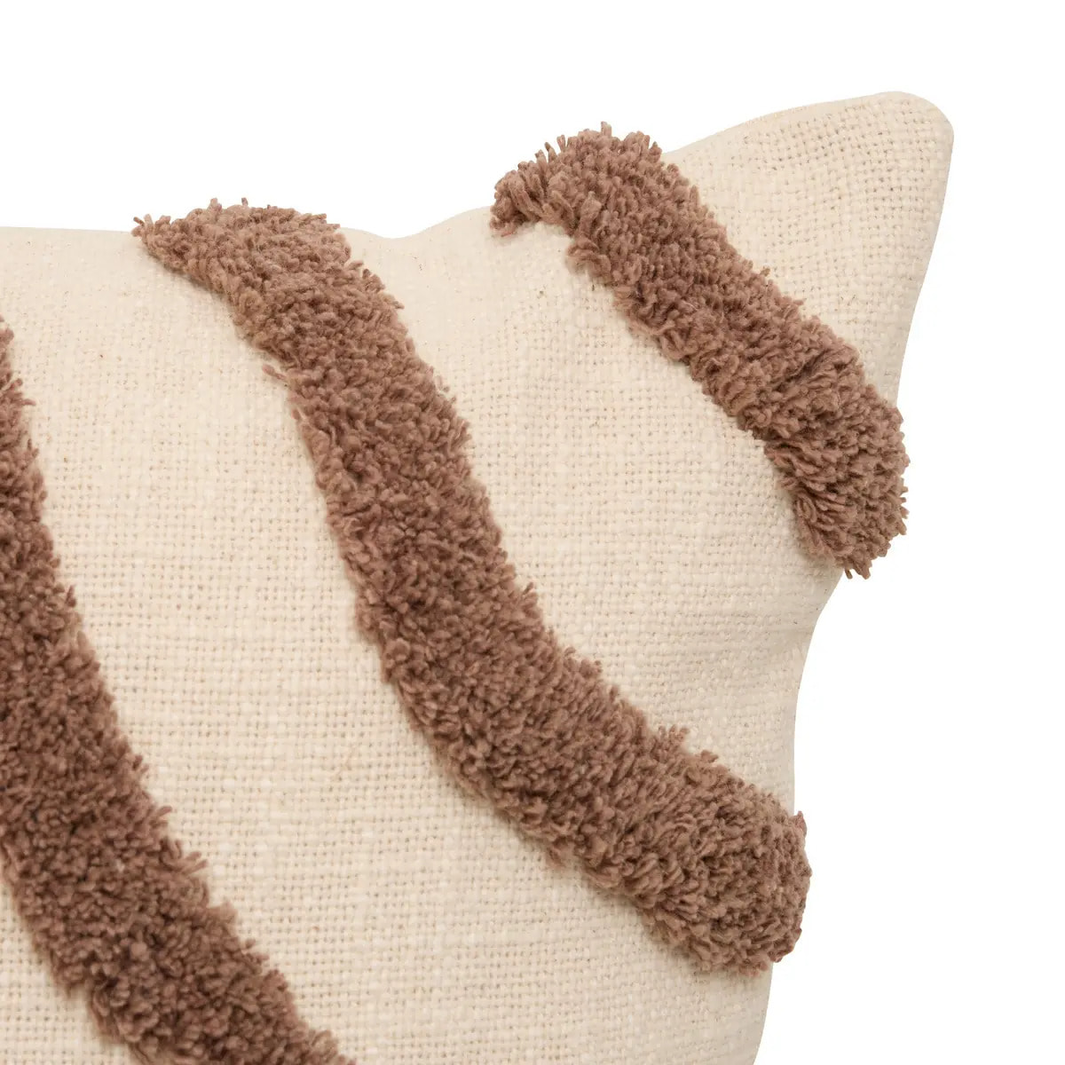 Coussin Hawki rectangulaire 38x58cm marron