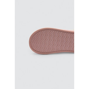 Pantofole per bambini con dettagli in pelliccia e pompon