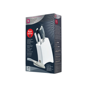 Kyu Mono - Bloc 5 couteaux de cuisine