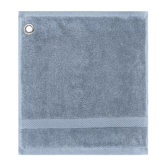 Carre avec oeillet Elea bleu ardoise