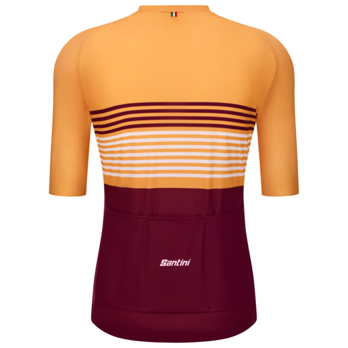 Spoke - Maglia Maniche Corte Uomo - Bordeaux - Uomo