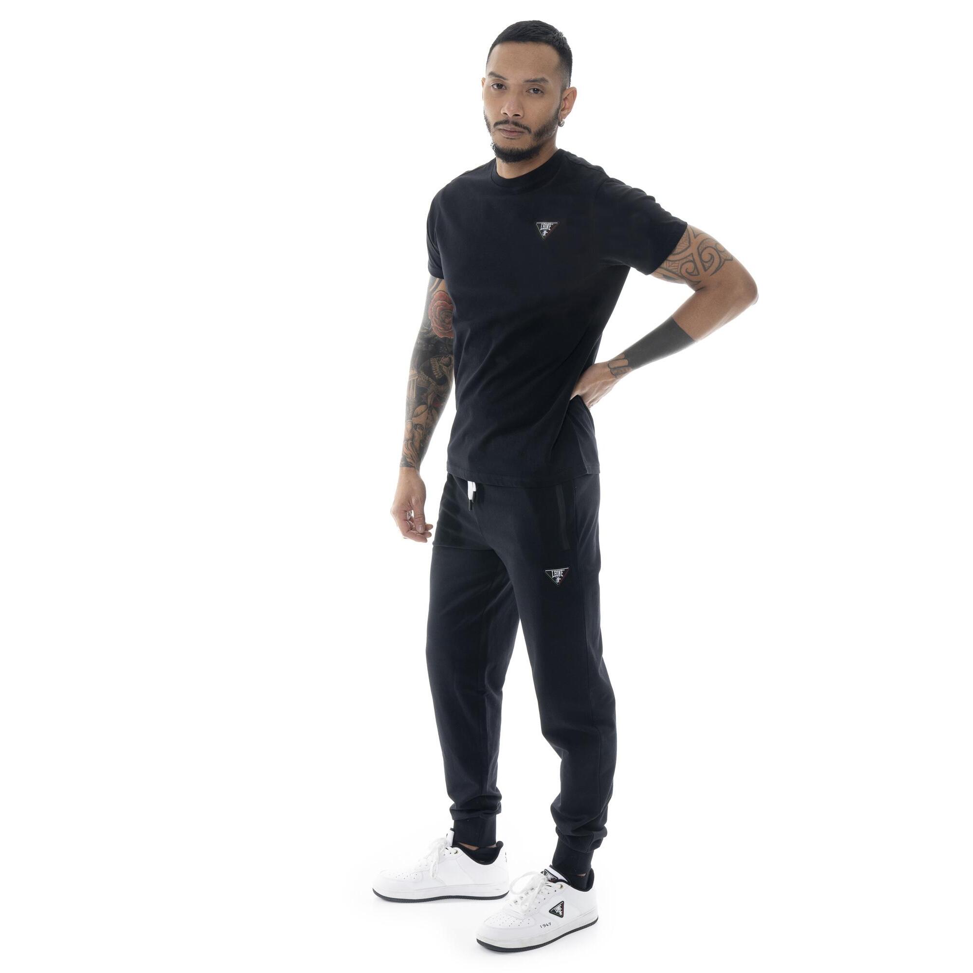 Pantalón de chándal de hombre con puño Leone Patch