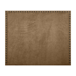 Cabecero Lirio Tela Chocolate 130