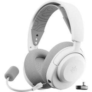 Casque gamer STEELSERIES Arctis Nova 3PW Blanc