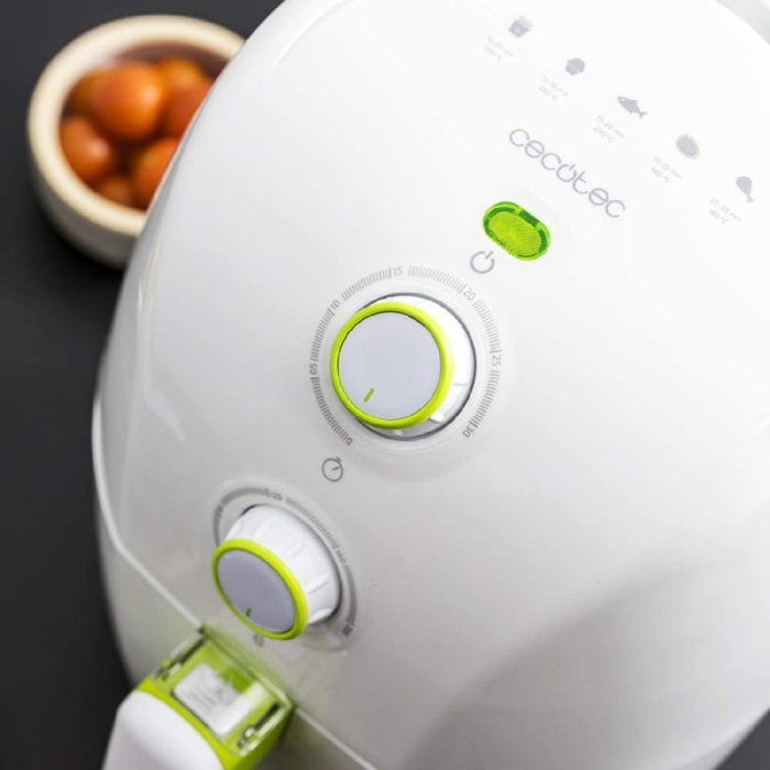 Cecotec Freidora sin aceite Airfryer Cecofry Compact Rapid White