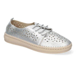 Zapato Casual De Mujer Estilo Oxford, Diseño Calado