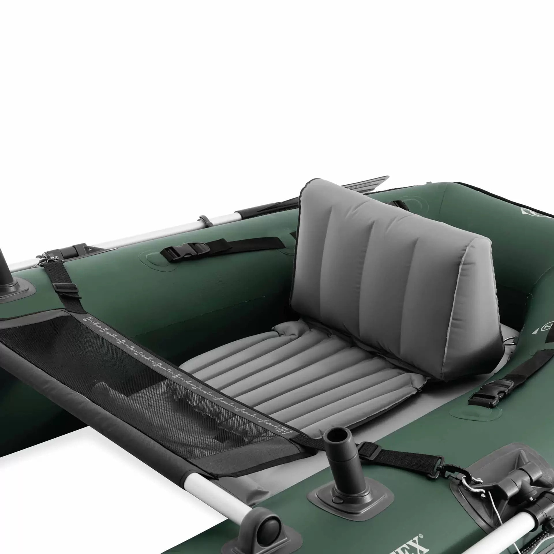 Intex 68381NP - Canotto Belly Boat Gommone Gonfiabile per la Pesca Big Catch Pro, 165x119x38 cm