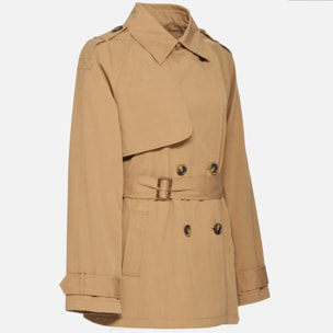 Chaqueta Mujer de la marca GEOX  modelo W LAMPEDUSA PARKA BEIS