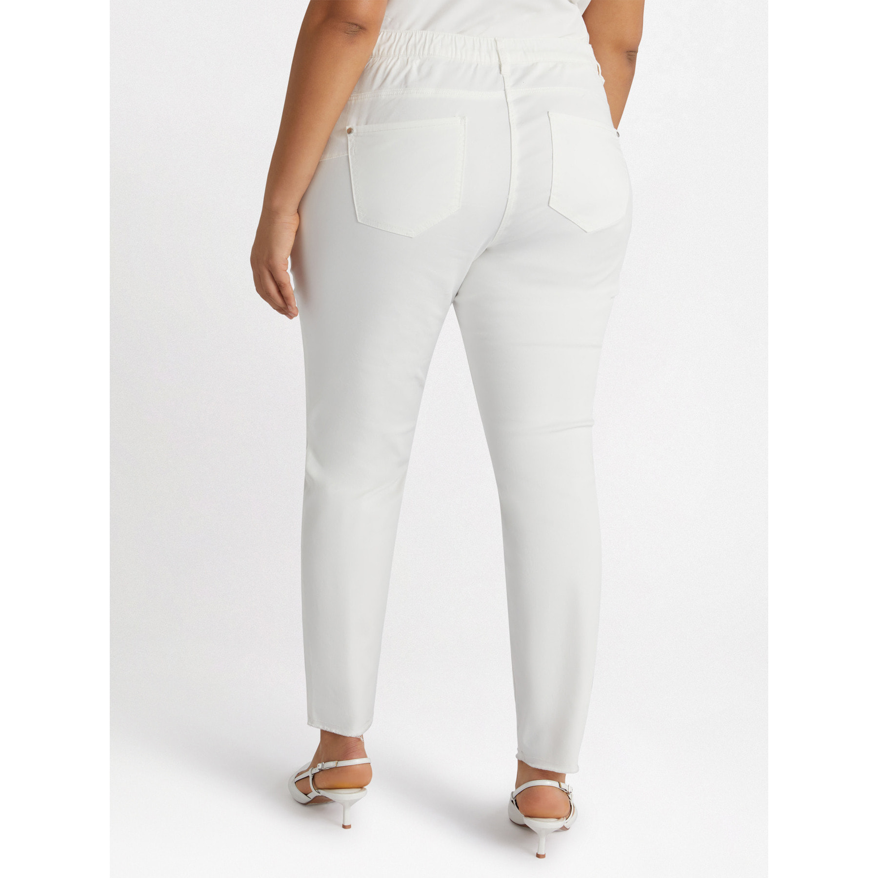 Fiorella Rubino - Pantaloni skinny - Bianco