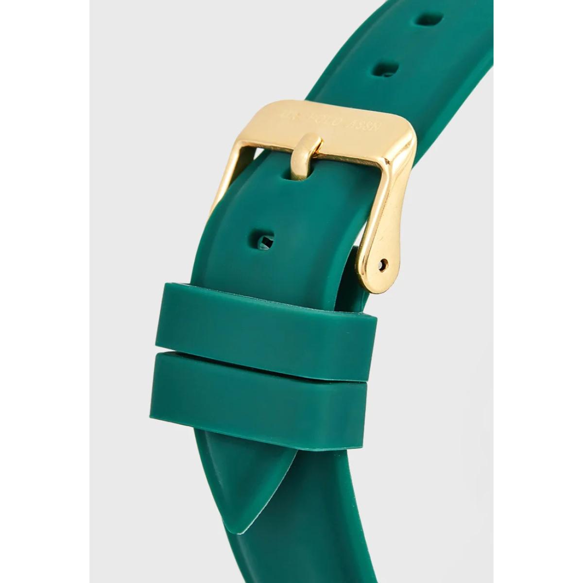 Orologio U.S. Polo Assn. In silicone verde