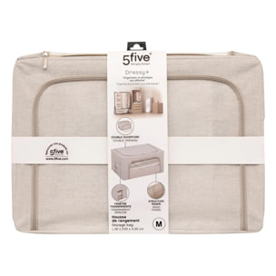 Housse de rangement "Groomy" double ouverture 50x35cm