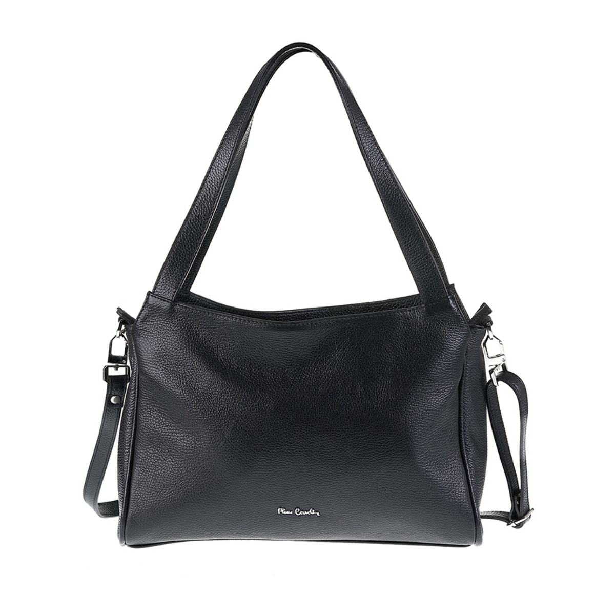 Borsa a spalla da donna Made in Italy - Modello Celeste Chic - 100% pelle - 36.0 x 24.0 x 10.0 cm