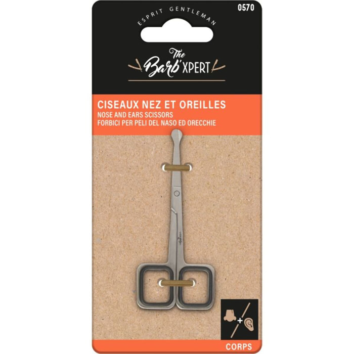 Ciseaux nez oreilles BARB EXPERT Nez et oreilles