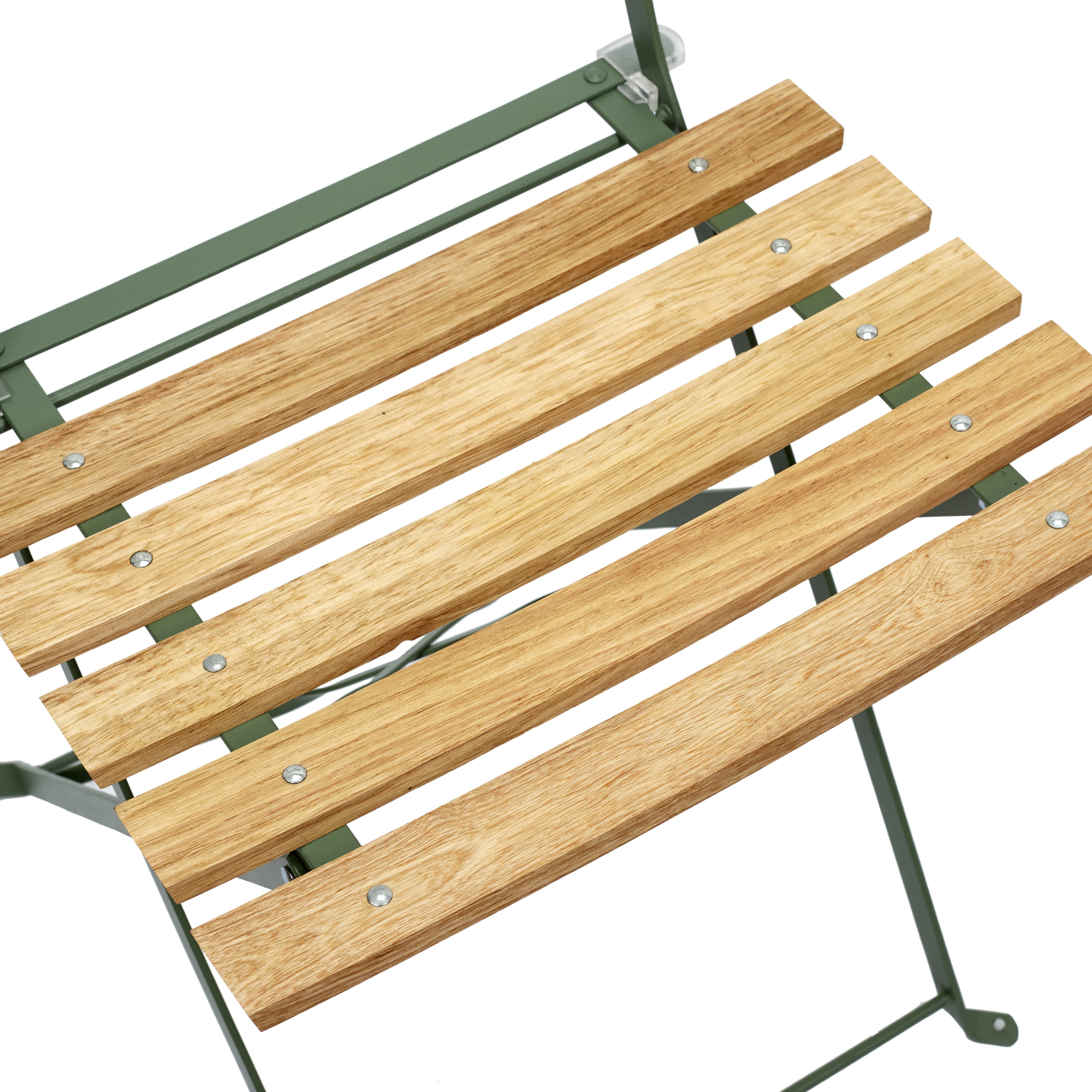 Chaise Pliante Bella Vita Vert Kaki - Lot De 2