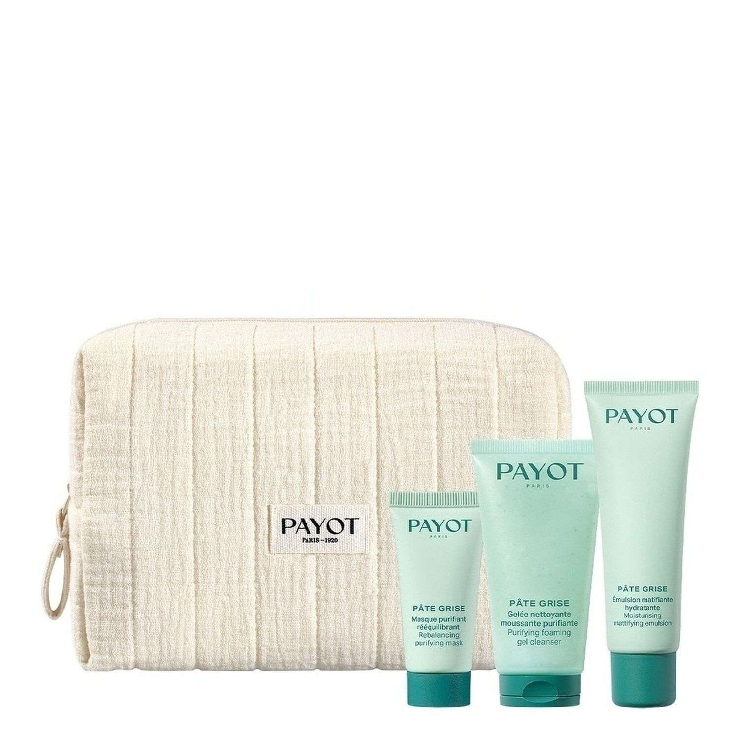 Pâte Grise - Coffret Emulsion Hydratante Matifiante 50ml + 2 Produits