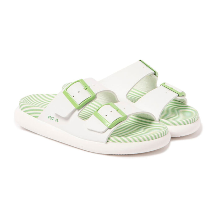 Chanclas para Mujer - VEGTUS Tanami Stripes Green Cactus