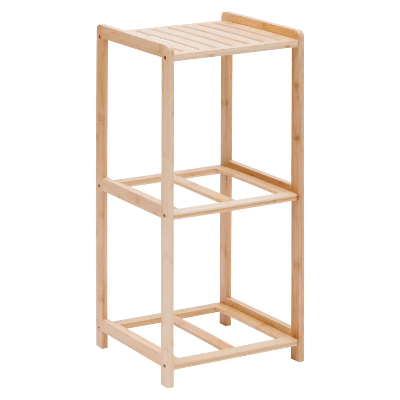 Etagère 2 niveaux Tidy Box bois clair