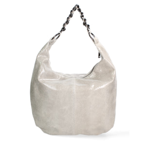 Borsa a spalla  da donna In Vera pelle Made in Italy 42x34x9 cm