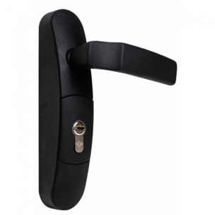 Módulo exterior para Fluid - Maneta reversible JPM, negra, bloqueable - EN5000-14-0A