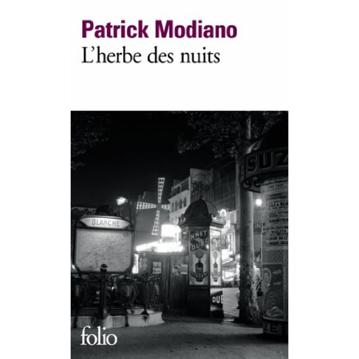 Modiano,Patrick | L'herbe des nuits | Livre d'occasion