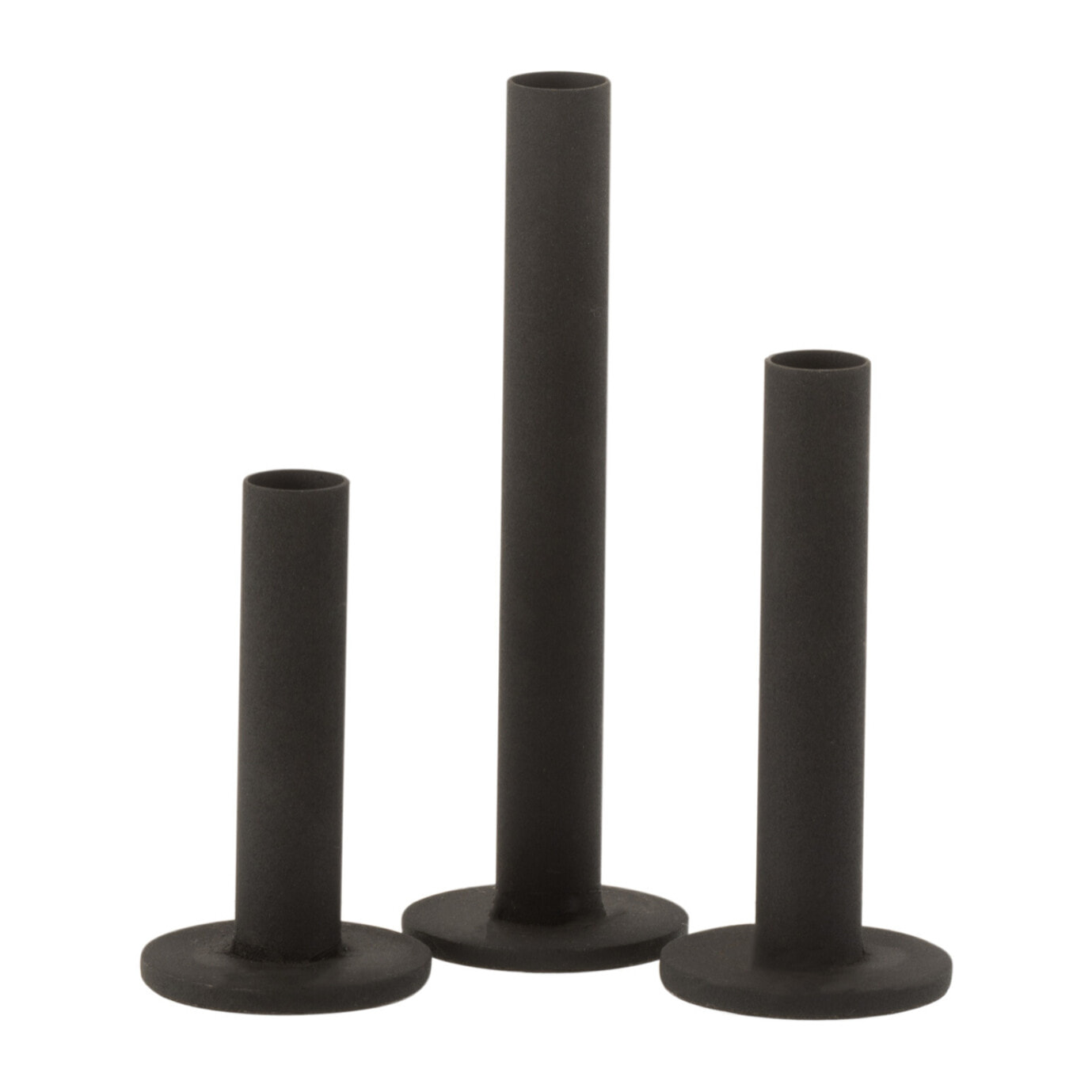 J-Line chandelier Bas Moderne - métal - noir  - set de 3