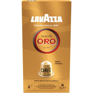 Qualita Oro x30.  Capsules compatibles Nespresso en aluminium