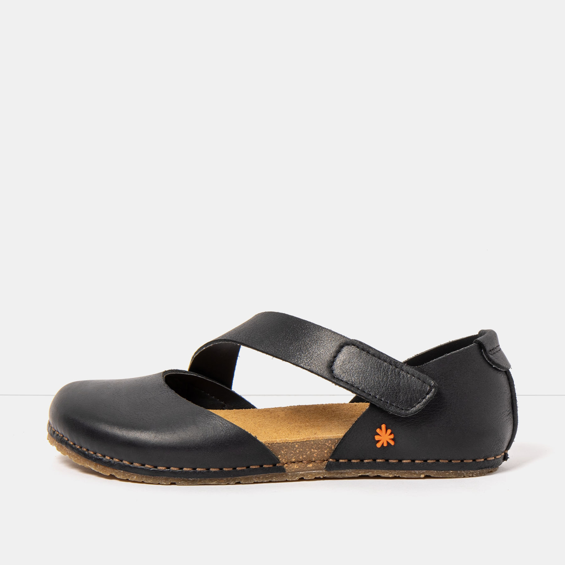 Sandalias 0384 ROMA BLACK/ CRETA color Black