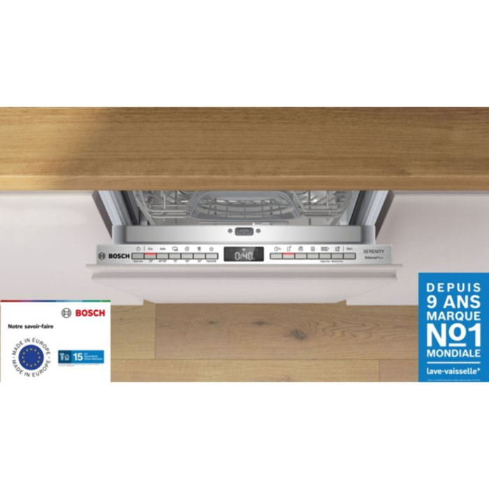 Lave vaisselle encastrable BOSCH SPV4EMX10F