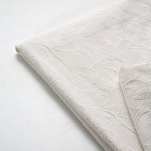 Jeté de lit FLEUR beige