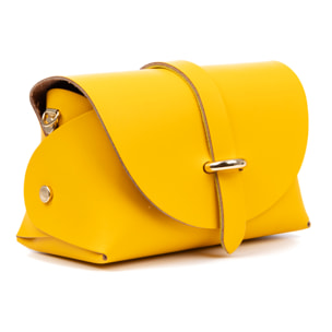 Aurora Borsa a tracolla Donna. Pelle autentica Ruga