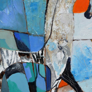 Tableau abstrait cheval grec ancien Tableau plexiglas