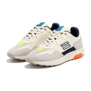 Zapatillas Deportivas Hombre Active Flag Patch Blancas