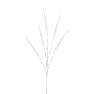 J-Line décoration Branche Astilbe 5 Parties - plastique - blanc - 24 pcs