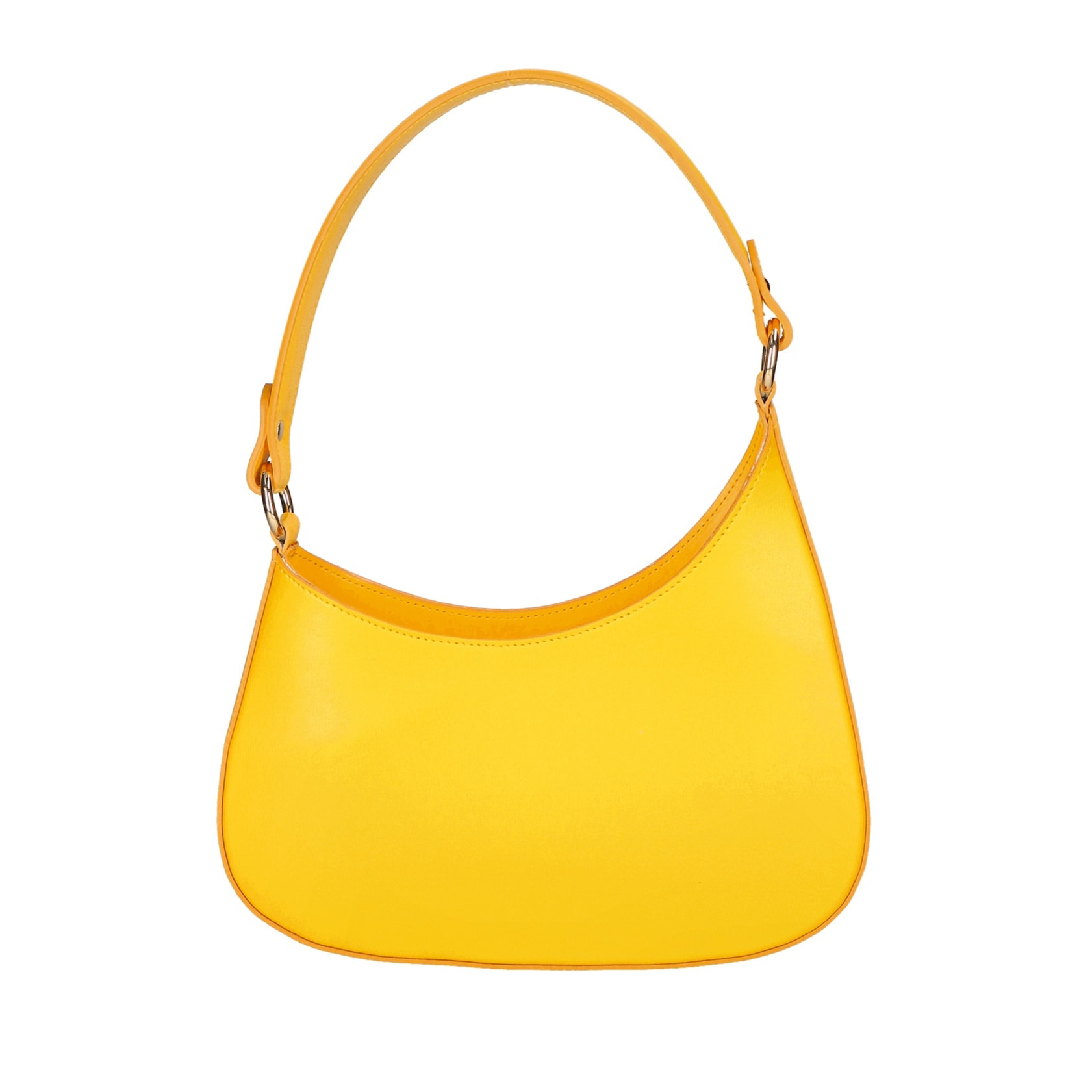 Borsa a spalla da donna - Modello False - Vera pelle - 22.0 x 32.0 x 6.5 cm