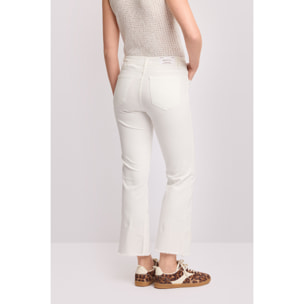 Kocca - Pantaloni cropped in cotone Donna, Tinta unita