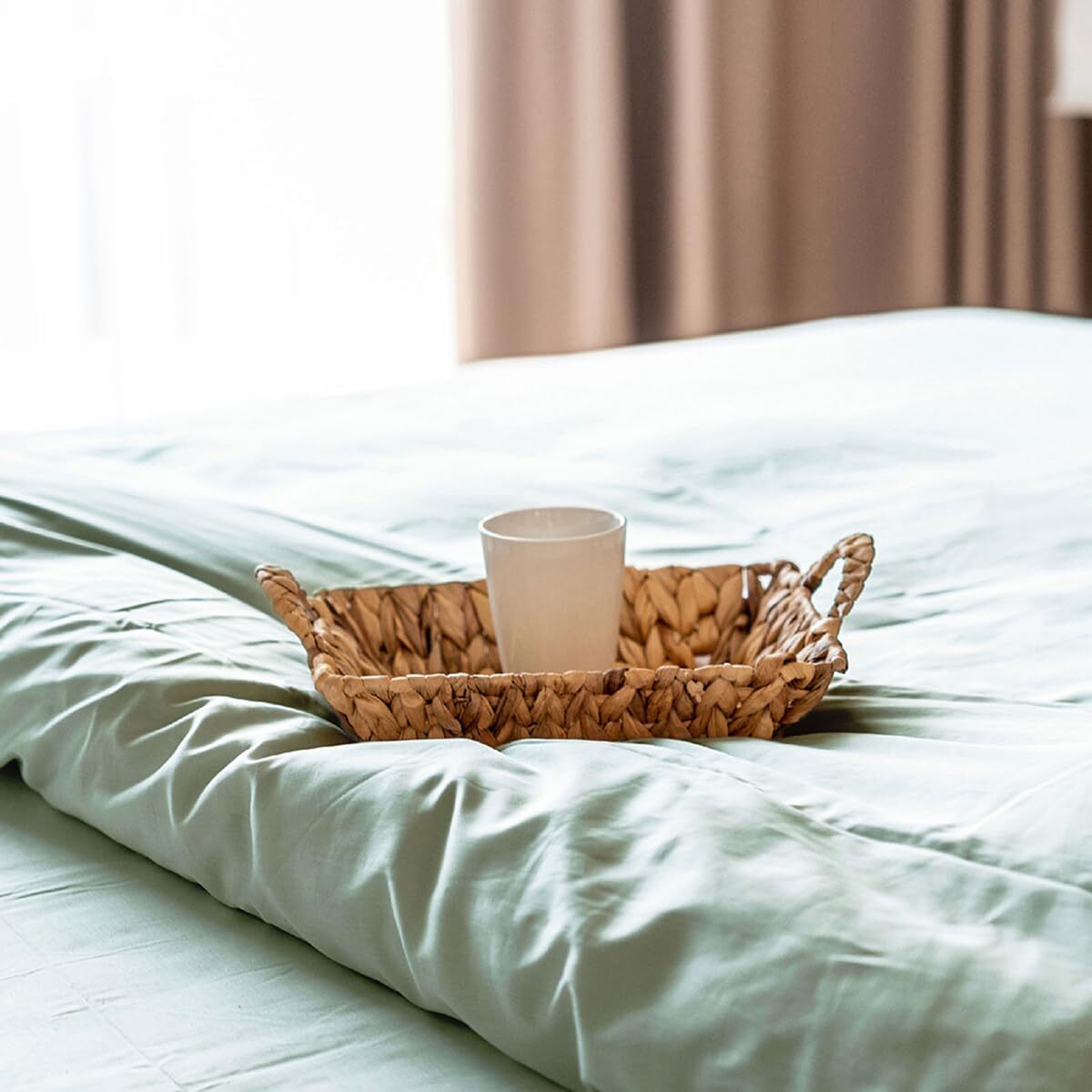 Intrecci Home Lenzuolo con Angoli, Lenzuolo Sotto in Raso di Puro Cotone Satin,Made in Italy, Morbidezza Suprema, Elegante e Confortevole, Tinta Unita