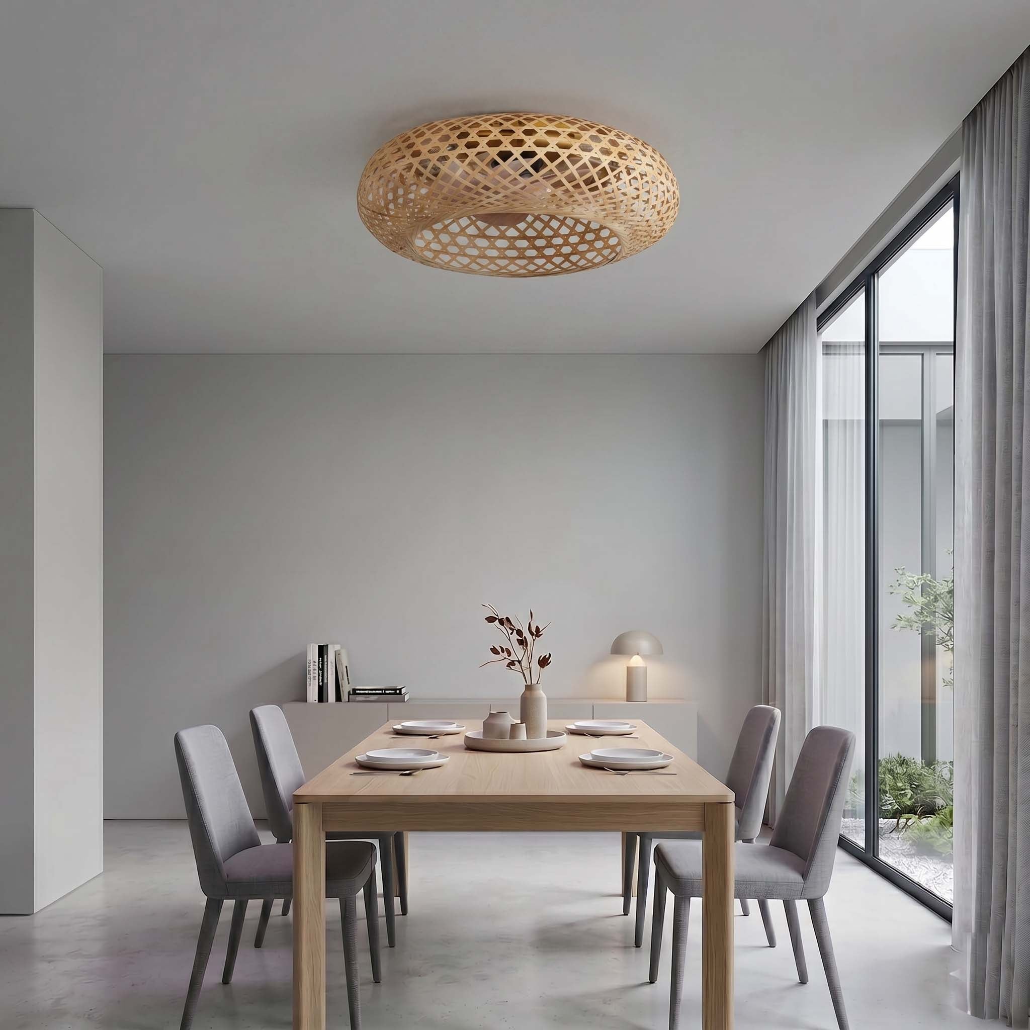 Ventilateur Plafond E27 SOLVIA D48CM