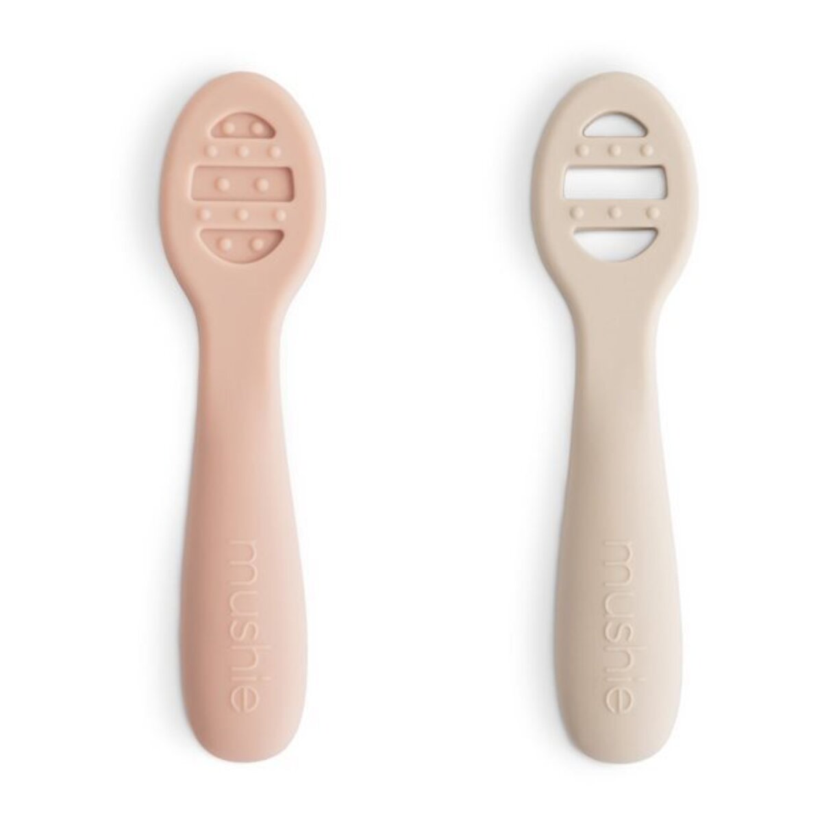 Mushie Mi Primera Cuchara (Pack 2) Solid