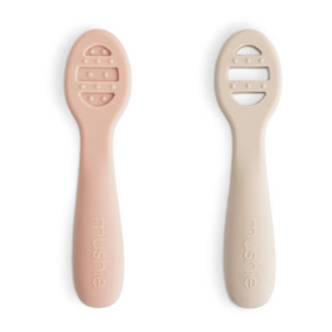 Mushie Mi Primera Cuchara (Pack 2) Solid