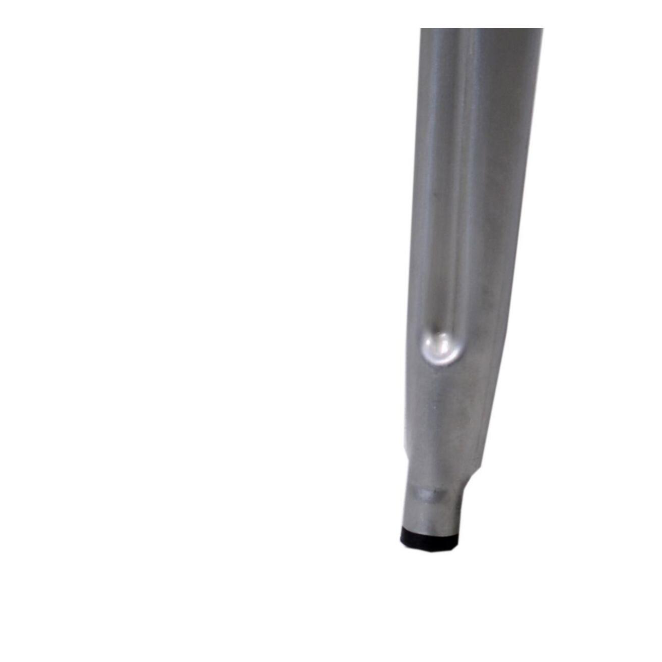 Tavolo in ferro Bristol top in legno galvanizzato cm160x80h76